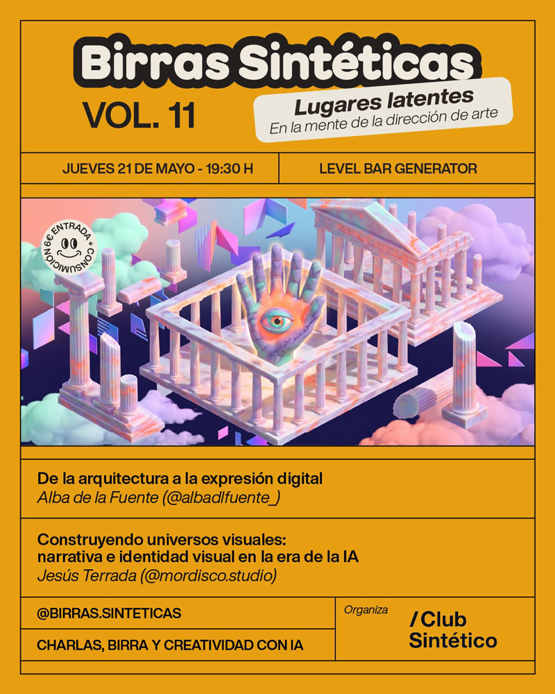 Cartel Birras Sintéticas Vol. 11 — Lugares latentes
