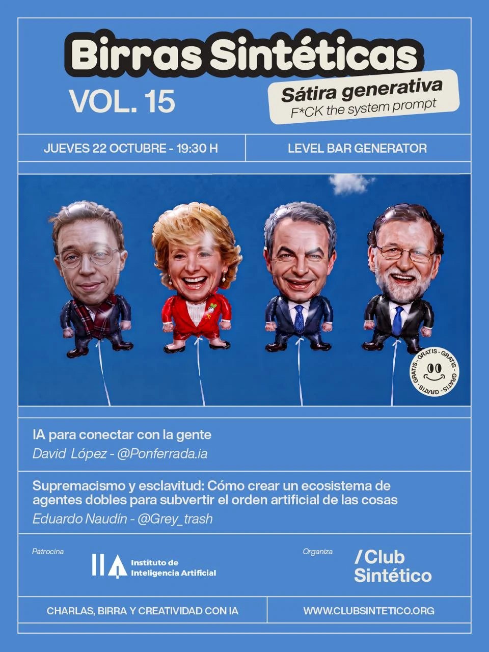Cartel Birras Sintéticas Vol. 15 — Sátira generativa: F*CK the system prompt